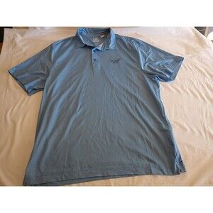 Cutter & Buck Sandia Golf Club Size X-Large Blue Red Short Sleeve Polo Shirt